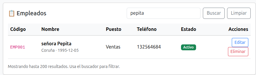 Imagen del post UPDATE en un CRUD con PHP y MySQL: editar empleados con PDO (modo edición + PK bloqueada)